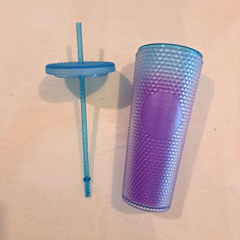 NWT Starbucks 24oz Diamond Studded Ombré Tumbler